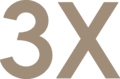 3X